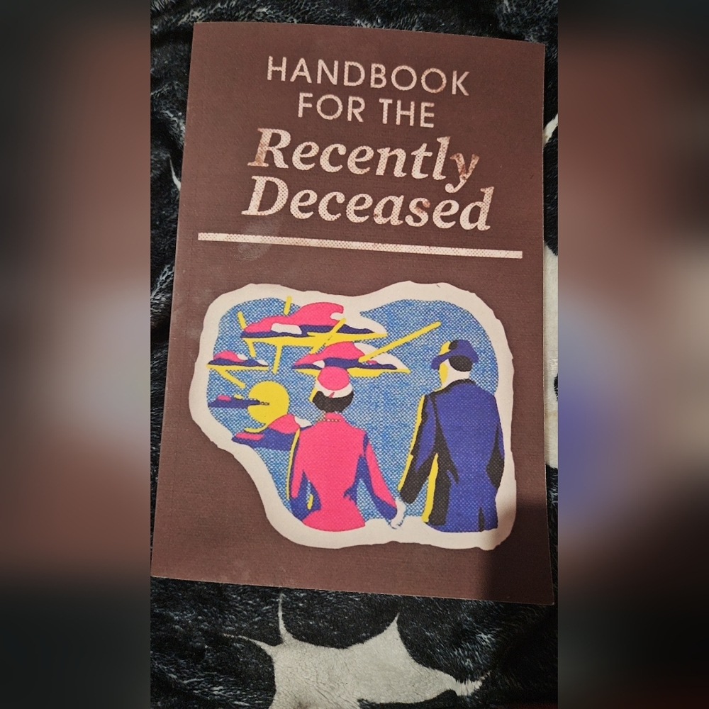 Beetlejuice handbook tothe recently deceased notebook